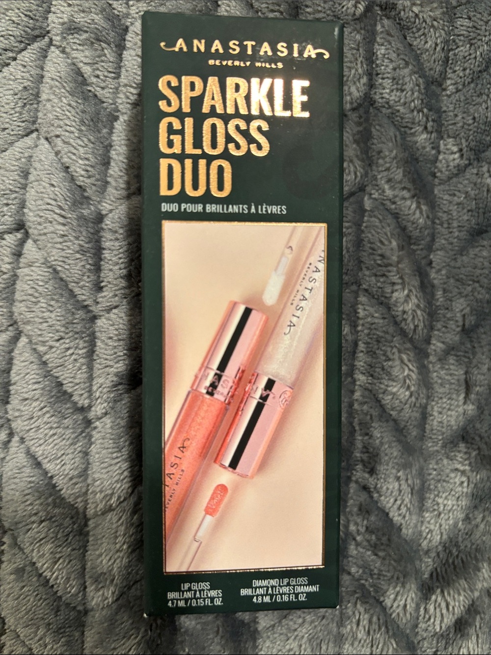 Anastasia Beverly Hills Sparkle Gloss Duo - Rose Gold & Clear